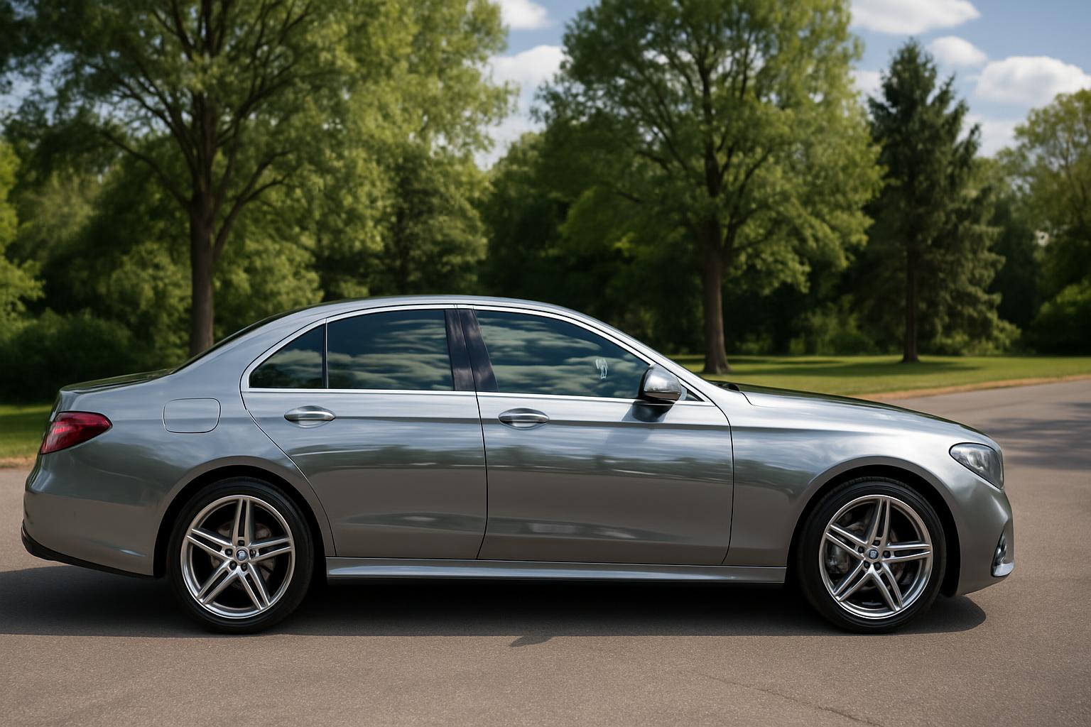 Mercedes E-Class with EvoShield PPF Full Body Package - Complete Vehicle Paint Protection